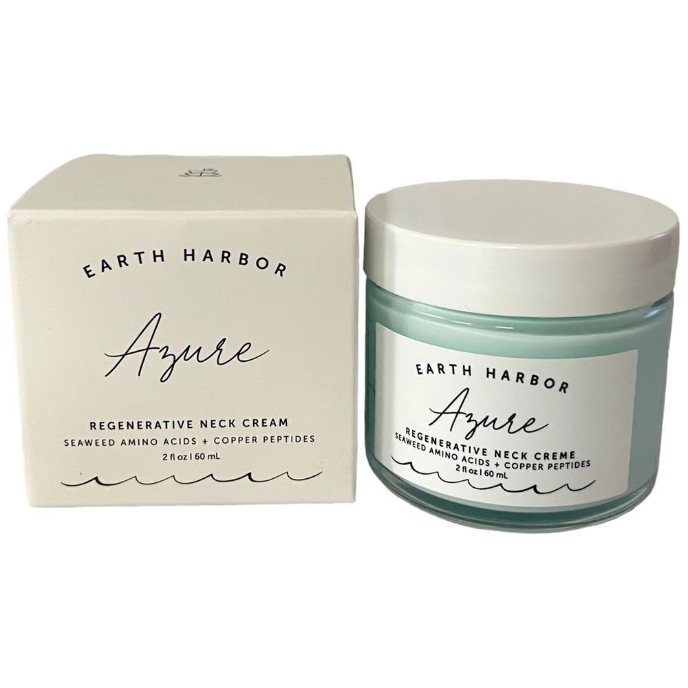 Earth Harbor Azure regenerative neck cream brand new in box